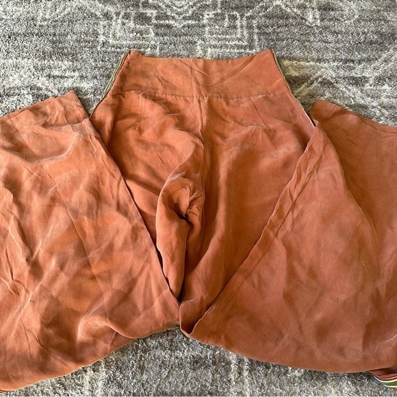 Tribe Kelley The Staff Bells Wide Leg Pants Sierra Orange Racing Stripe - Picture 8 of 8